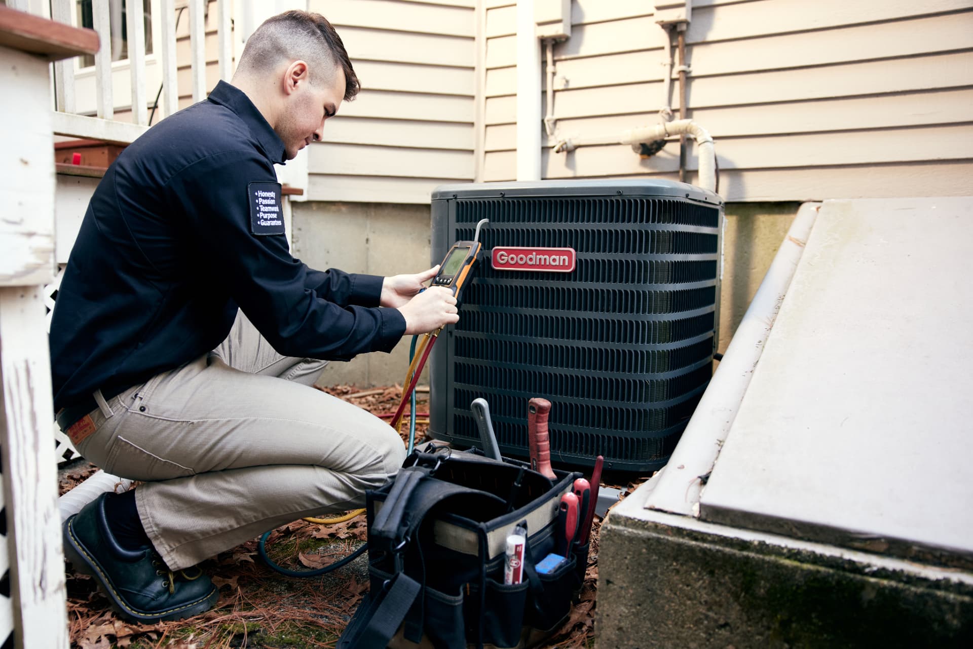 Trust 1 technician serving a Greater Boston home
